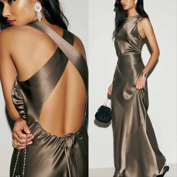 Reformation Dresses & Skirts - New Reformation Anaiis Silk Dress
